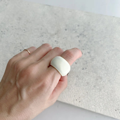 macaron † white